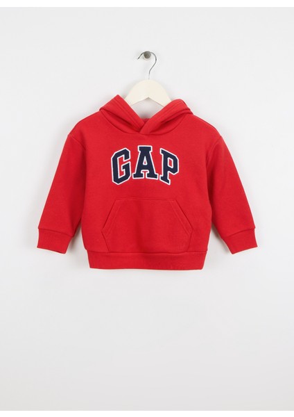 Baskılı Erkek Çocuk Kırmızı Sweatshırt 775506002