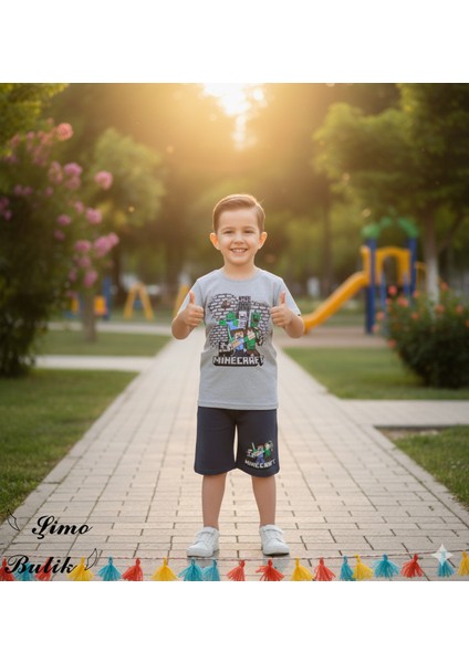 Erkek Çocuk Şortlu Takım, Minecraft modelleri