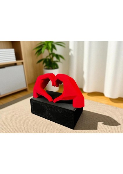 Eller Kalp Figürü – 3D Baskı Aşk Sembolü indirimleri