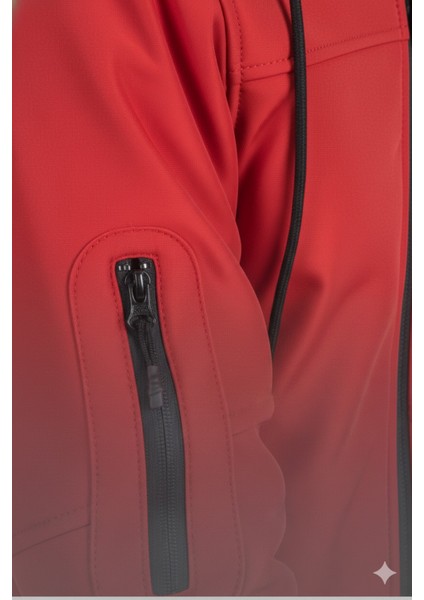 Suya Dayanıklı Slim Fit Softshell Kapüşonlu Erkek Mont fırsatları