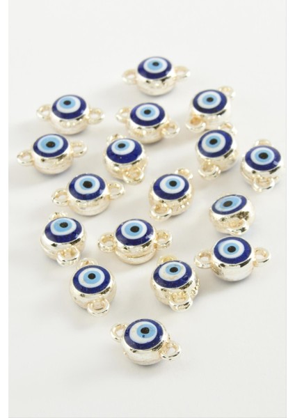 Nazar Çift Kulplu Mineli Bileklik ve Kolye Ucu Aparatı 1 Adet