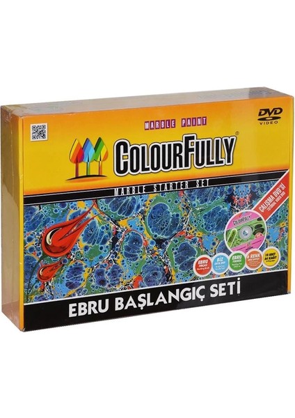 Ebru Sanatı Başlangıç Seti Eğitici Dvd'li fırsatları