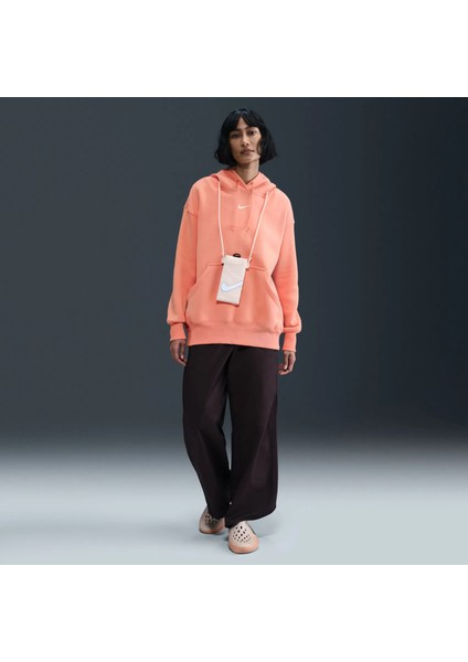 DQ5860 844 Nike Phoenix Fleece Os Po Hoodie Kadın Sweatshirt