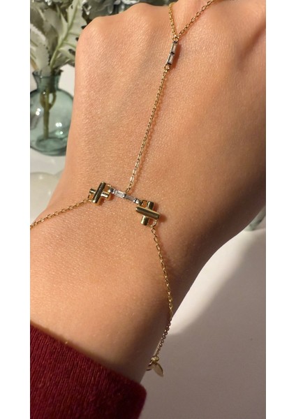 Ithal Baget Taşlı Artı Model Şahmeran