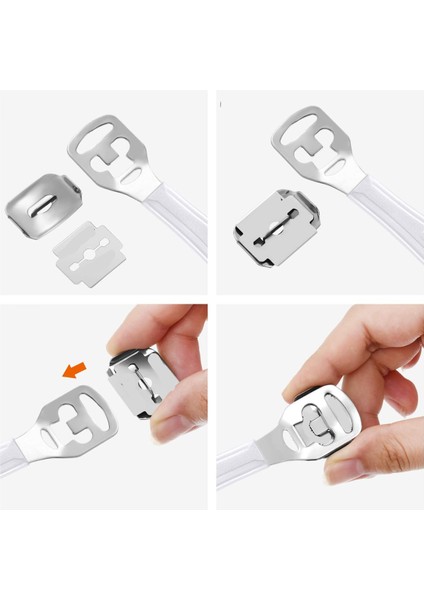 Solingen Ocean Raspa Aleti - Jiletli Ayak Topuk Törpüsü Nasır Temizleyici Solingen Profesyonel modelleri