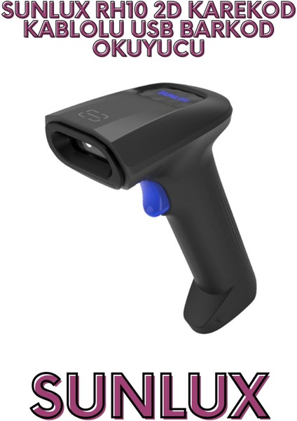 RH10 2d Karekod Kablolu USB Barkod Okuyucu fiyatları