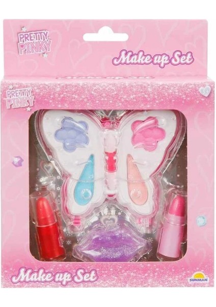 Çocuk 4276 Pretty Pinky Mini Makyaj Seti -Sunman