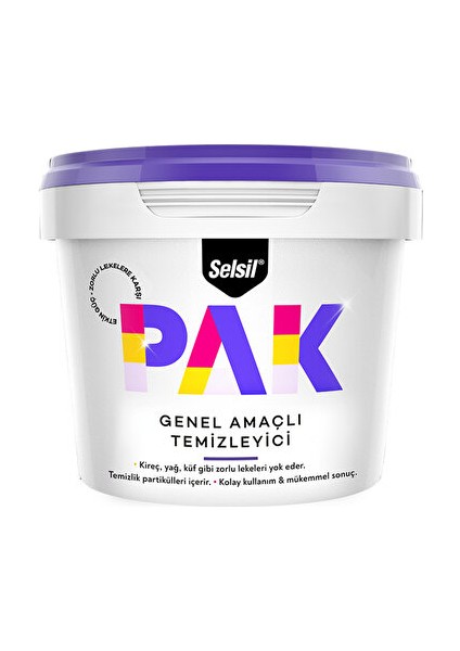 Pak Genel Amaçlı Temizleme 500GR