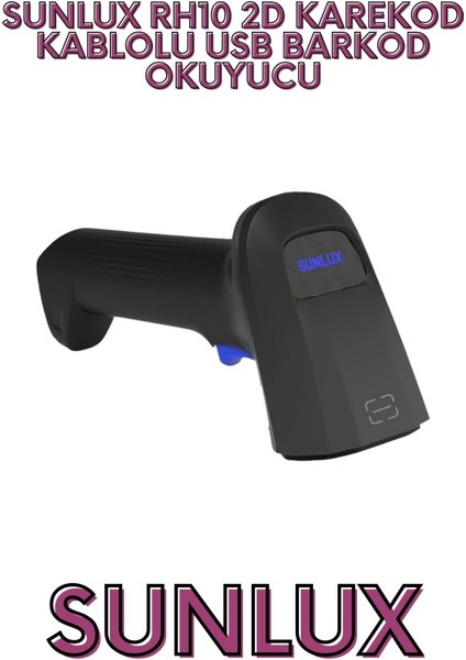 RH10 2d Karekod Kablolu USB Barkod Okuyucu fırsatları