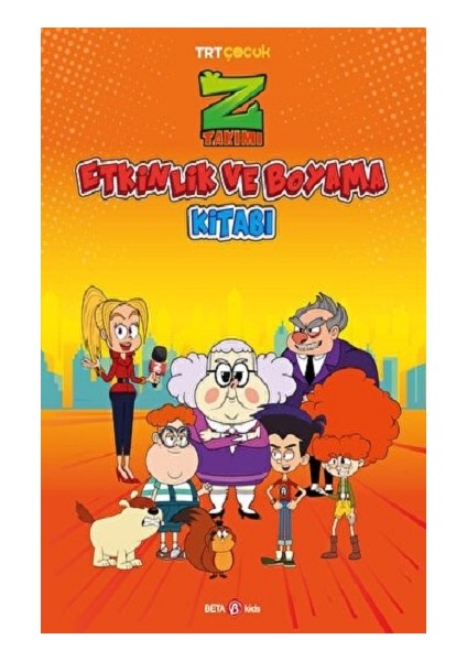 Z Takımı Etkinlik ve Boyama Kitabı 4