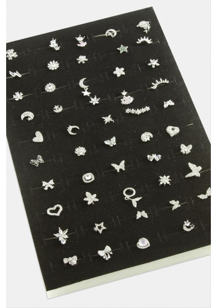 Tragus Zirkon Taşlı Piercing 1 Adet