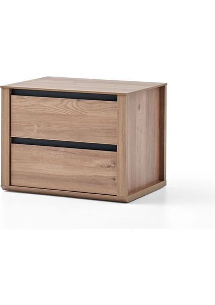 Solid Komodin - 2 Çekmeceli