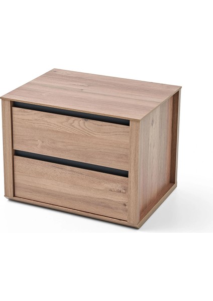 Solid Komodin - 2 Çekmeceli fırsatları