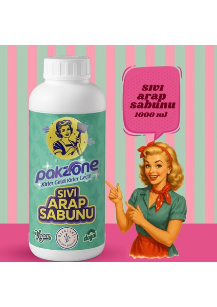 Sıvı Arap Sabunu 1000 ml