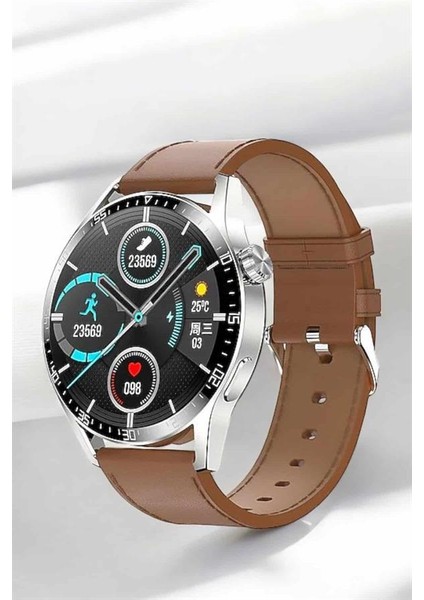 Akıllı Saat Titreşimli Pusula Nabız ve Tansiyon Ölçer Nfc Uyumlu - N832J629-M07832 modelleri