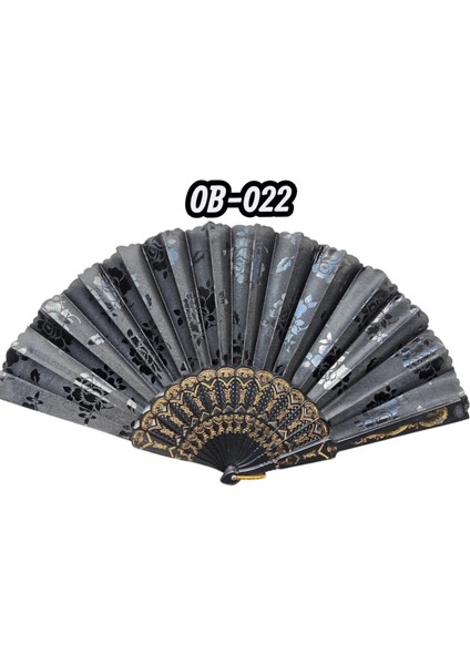 Plastik Kumaş Yelpaze 12'li OB-022 ( Lisinya )
