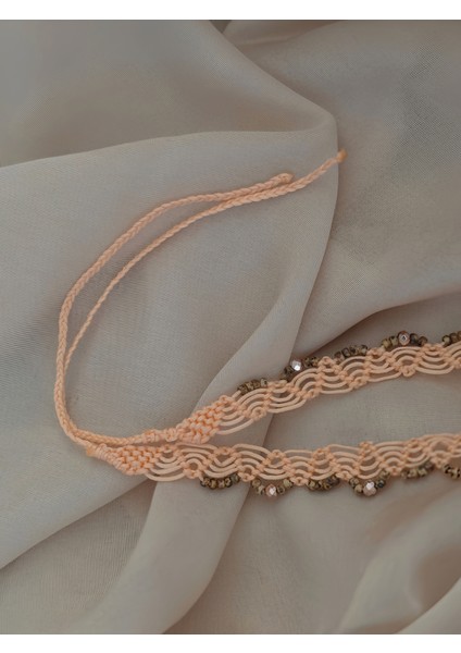 Makrome Bohem Ip Örme Siyah El Yapımı Bağlamalı Kolye fırsatları