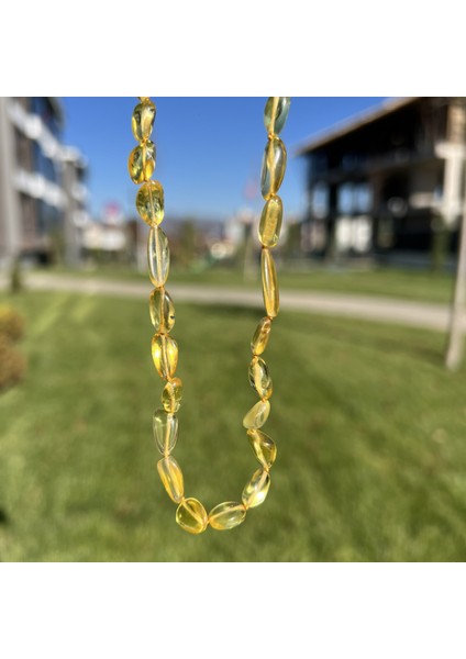 Kehribar Bebek Diş Kolyesi 33 cm TKY0411 fiyatları