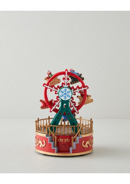 Sky Way Müzik Kutusu 13X13X18.5 cm Kırmızı fiyatları