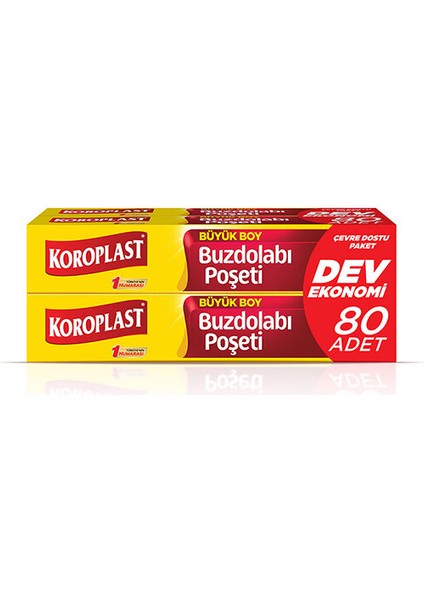 3 Adet Koroplast Buzdolabı Poşeti Büyük Dev Ekonomi 80'li fiyatları