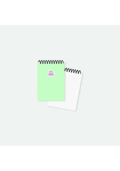 Sevimli Ahtapot Mini Not Defteri