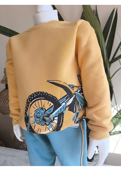 Erkek Kız Çocuk Alt Üst Takım Unisex Uzun Kollu Eşofman Rahat Spor Şık Modern Tasarım Ribanalı modelleri