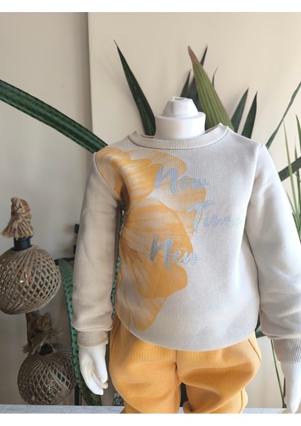 Kız Çocuk Alt Üst Takım Uzun Kollu Eşofman Rahat Şık Modern Tasarım fırsatları