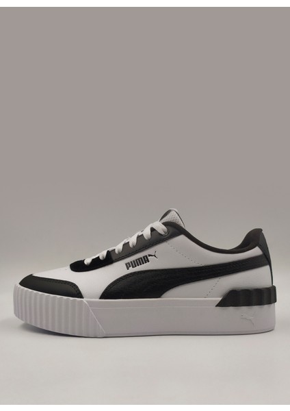 37303118 Carina Lift Puma White-Pum Beyaz - Siyah Kadın Lifestyle Ayakkabı
