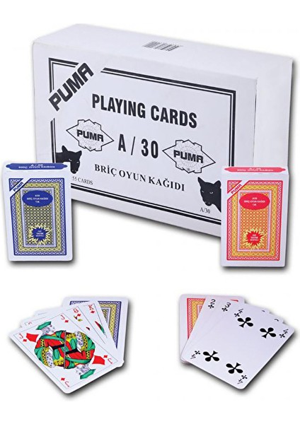 3 Adet Puma Oyun Kagıdı