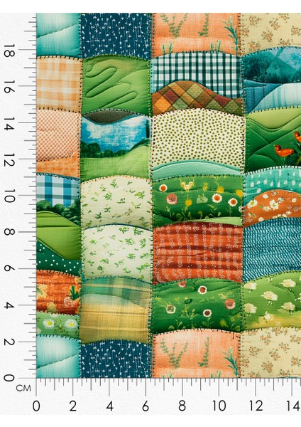 Patchwork Kumaş Seti – Dikiş ve Hobi Için %100 Pamuk Desenli Kumaş Kuponları indirimleri