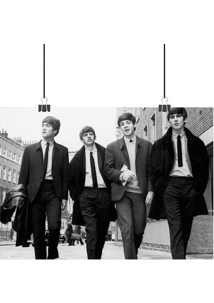 The Beatles Poster2 - Retro Duvar Dekoru