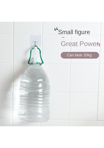 Şeffaf 5 Adet Kendinden Yapışkanlı Pratik Kancalı Mutfak Banyo Duvar Askısı fırsatları