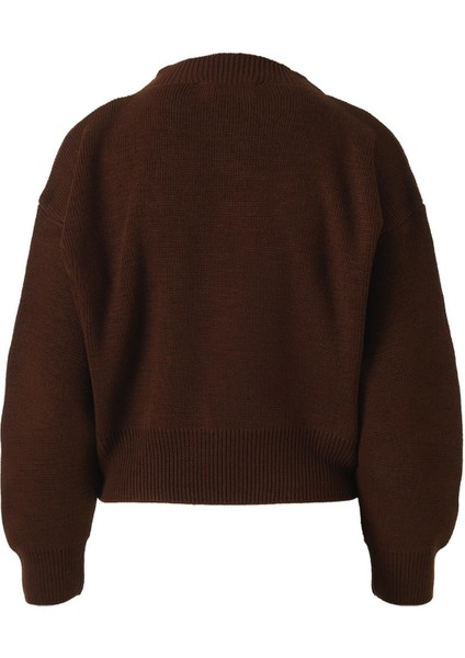 Kalın Triko Kazak Acı Kahve fiyatları