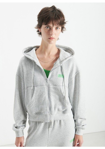 Gri Kadın Sweatshırt EVO03BH25GRCLCH fiyatları