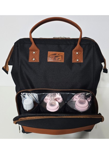Bebek Bakım Çantası Lüx Anne Bebek Bakım Sırt Çantası