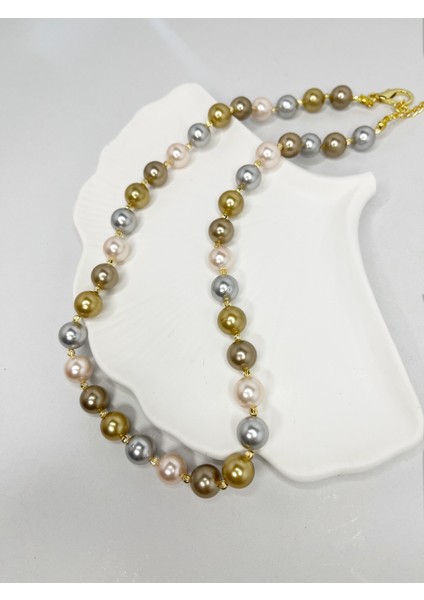 Gerçek Mayorka Incisi Kolye Seti fiyatları