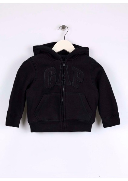 Baskılı Erkek Çocuk Siyah Sweatshırt 789813003