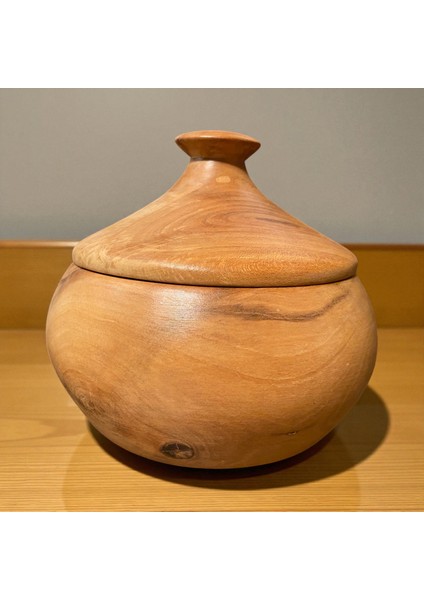 🌸✨ El Yapımı Erik Ağacından Ahşap Şekerlik fiyatları