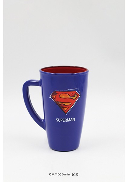2 Adet Rakle Superman Mavi Kupa 400 cc