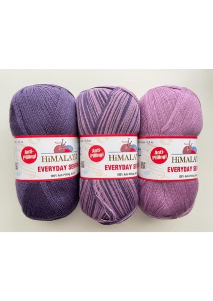 Everyday Senfoni Örgü İplik Seti - 3'lü Paket-71012