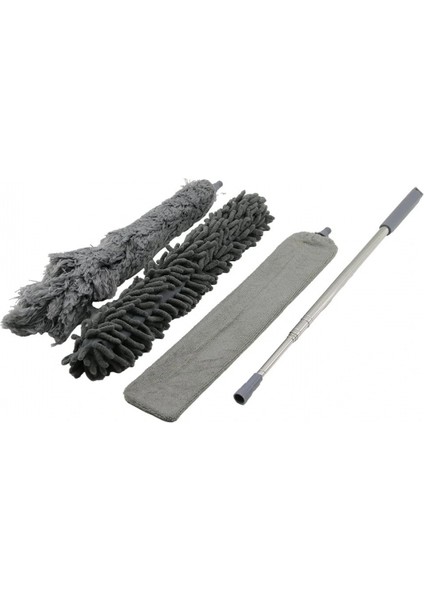 3pcs Püskül- Makarna- Düz Toz Alma Set Esnek BAŞLI-43CM Uzayan SAPLI=43-205CM BRKT-910200 (5324)