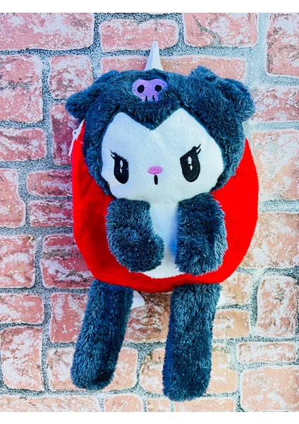 Peluş Çocuk Sırt Çantası - Labubu Hello Kitty Kuromi Stitch Mickey Mouse Bugs Bunny Çanta