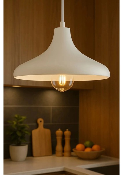 Apollo Rustik Tekli Avize Sarkıt Salon Mutfak Oturma Odası Lamba