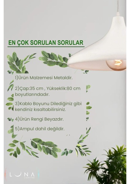 Apollo Rustik Tekli Avize Sarkıt Salon Mutfak Oturma Odası Lamba fırsatları