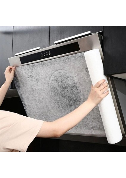 2li Yağ Emici Duman Önleyici Pratik Mutfak Davlumbaz Koruyucu Dayanıklı Yedek Filtre 45X90CM (5332) fiyatları