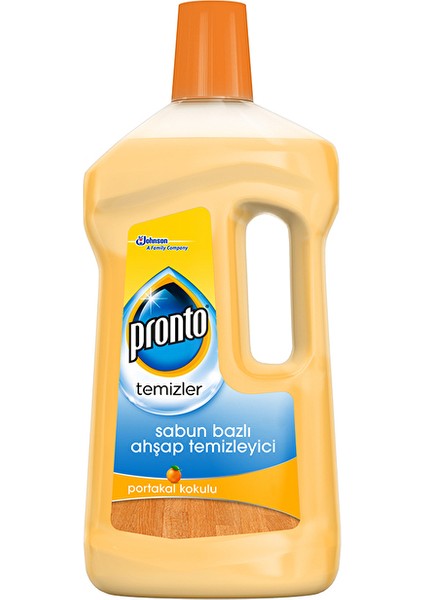 3 Adet Pronto Ahşap Temizleyici 750 ml Portakal