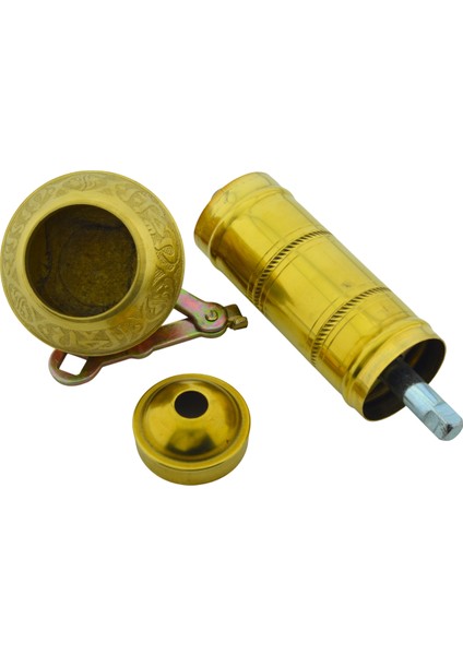 Pirinç El Yapımı Kahve Karabiber Değirmeni Öğütücü 19CM fiyatları