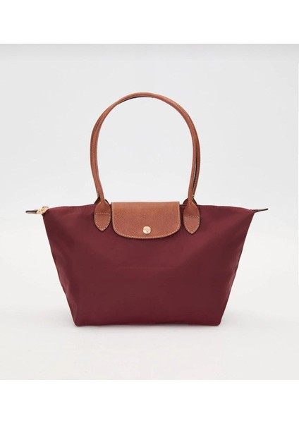 Deri Kapaklı Uzun Askılı Omuz Çantası