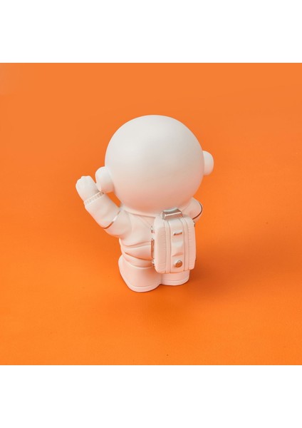 Madalyalı Astronot Dekor - Asorti - 12X7 cm modelleri