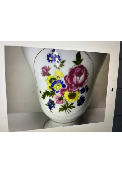 21 cm Boyunda Avrupa Porselen Kapaklı Vazo fiyatları